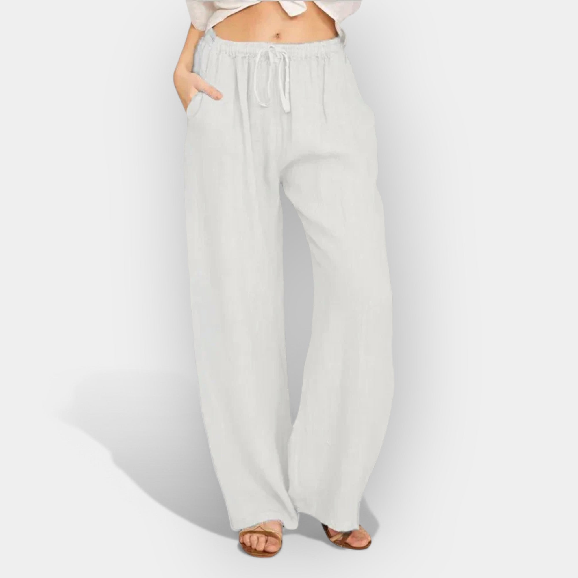 Pantalón de Lino Veraniego Ligero