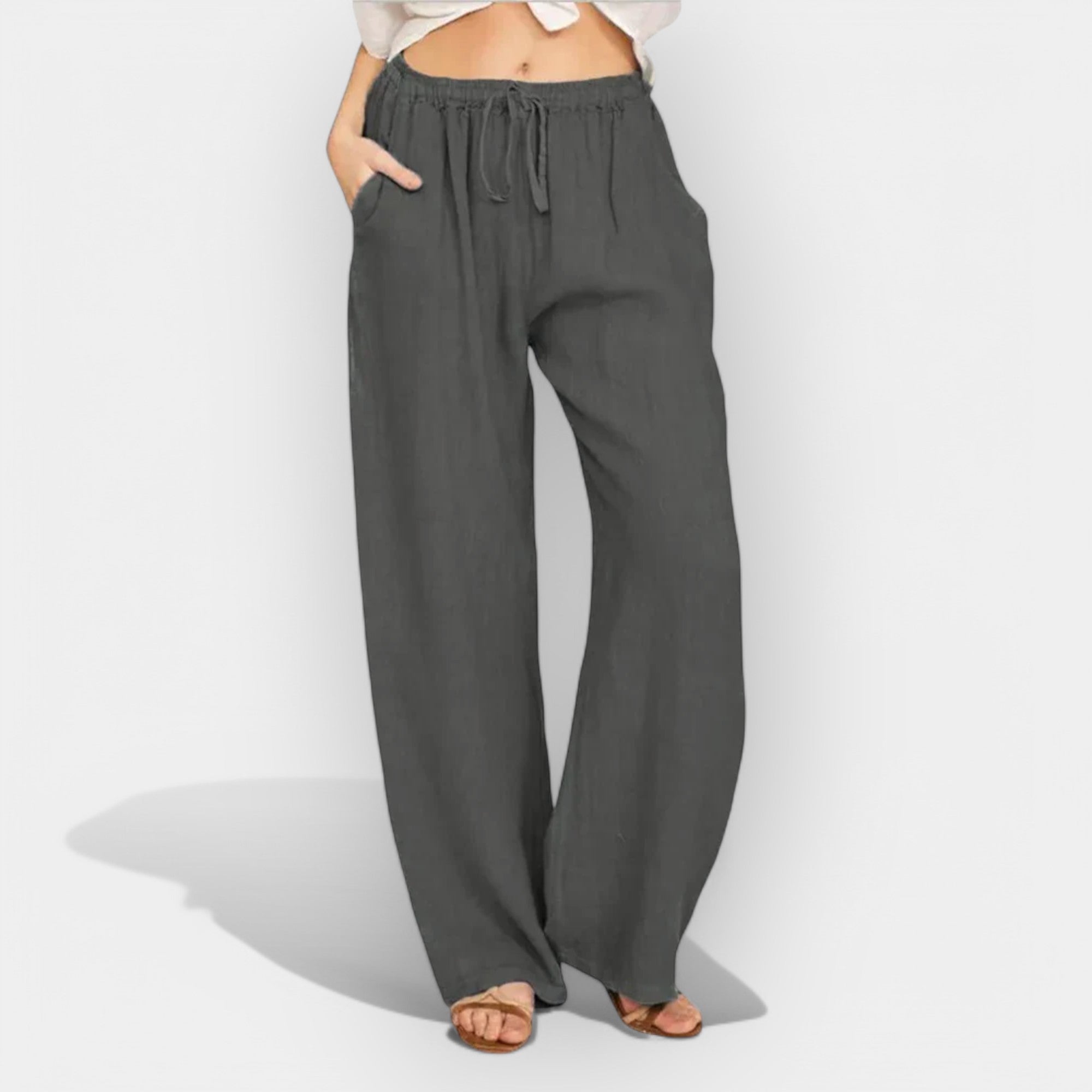 Pantalón de Lino Veraniego Ligero