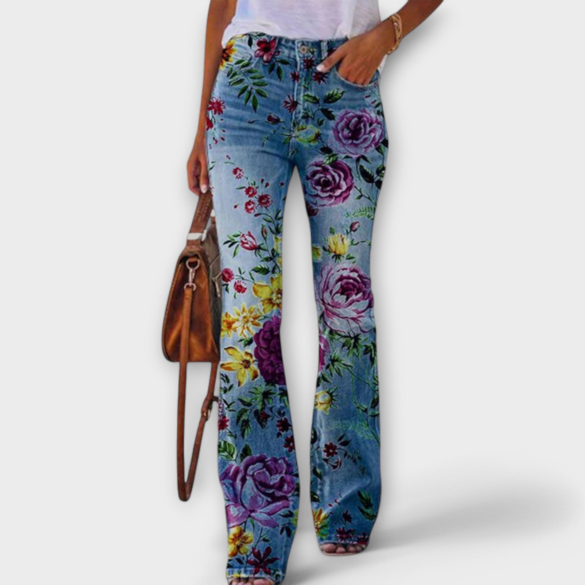 Pantalón Floral