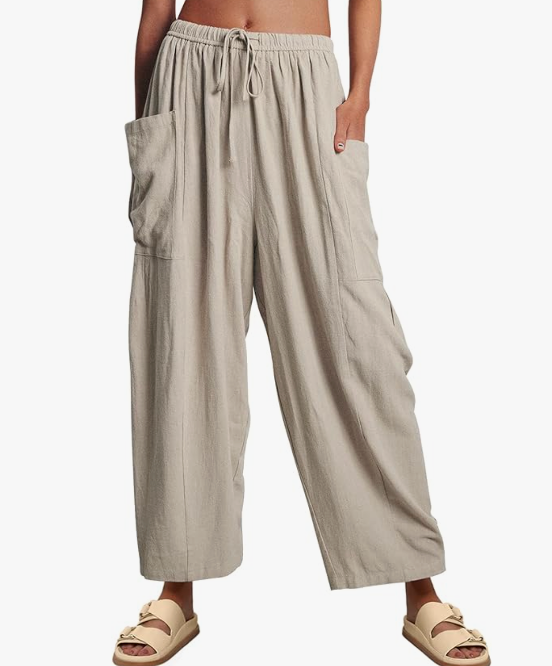 GABRIELLA | Pantalón de verano con perneras anchas