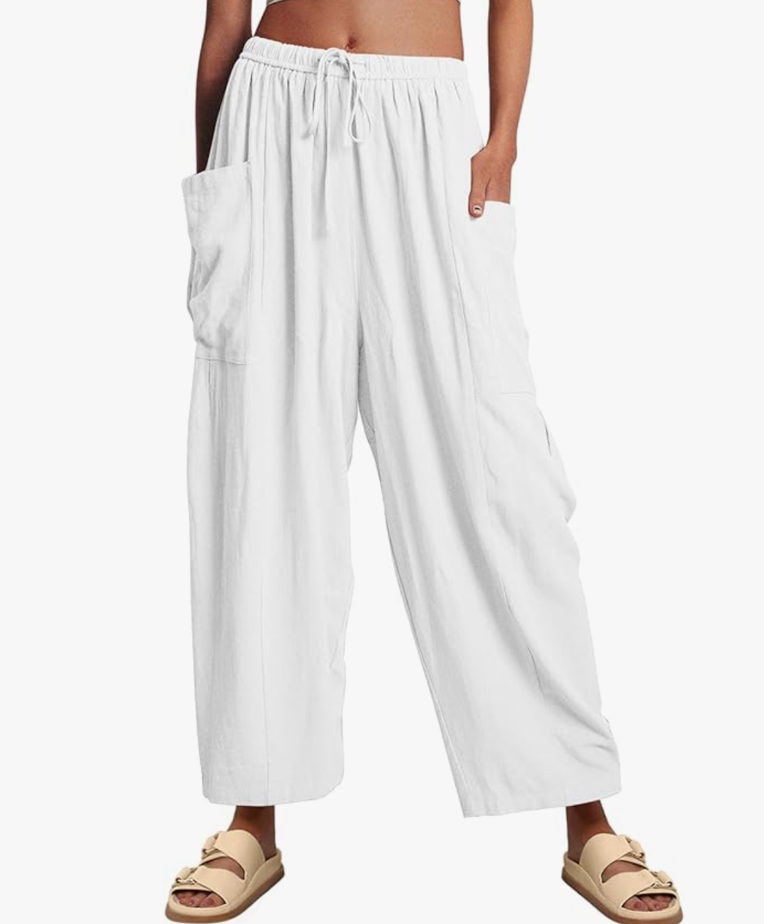GABRIELLA | Pantalón de verano con perneras anchas