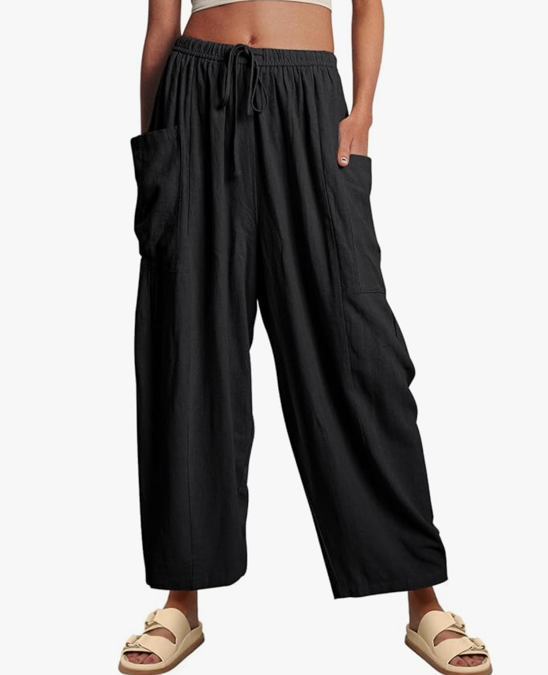 GABRIELLA | Pantalón de verano con perneras anchas