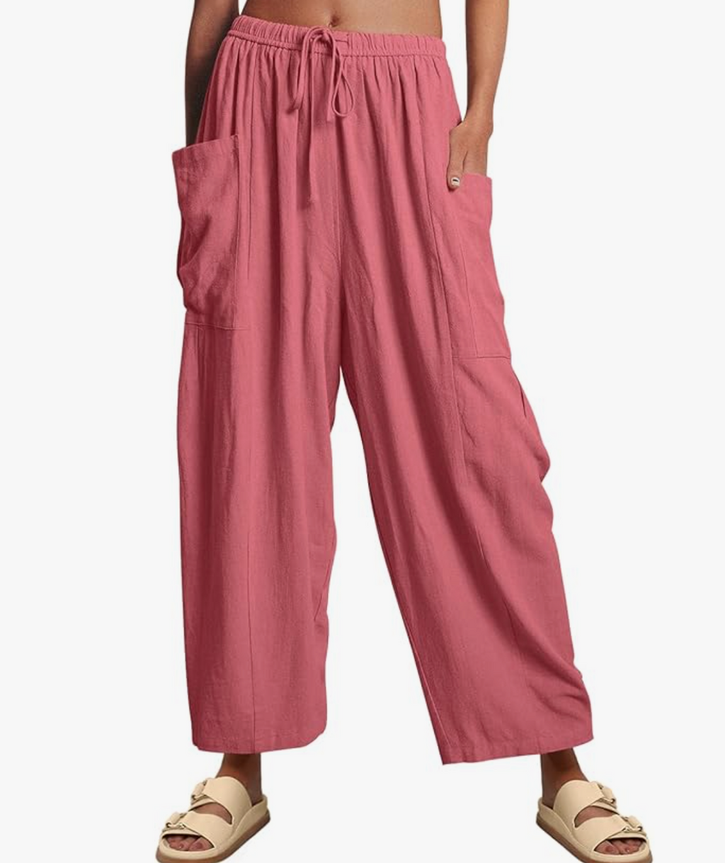 GABRIELLA | Pantalón de verano con perneras anchas