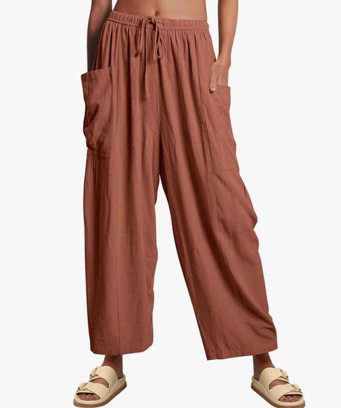 GABRIELLA | Pantalón de verano con perneras anchas