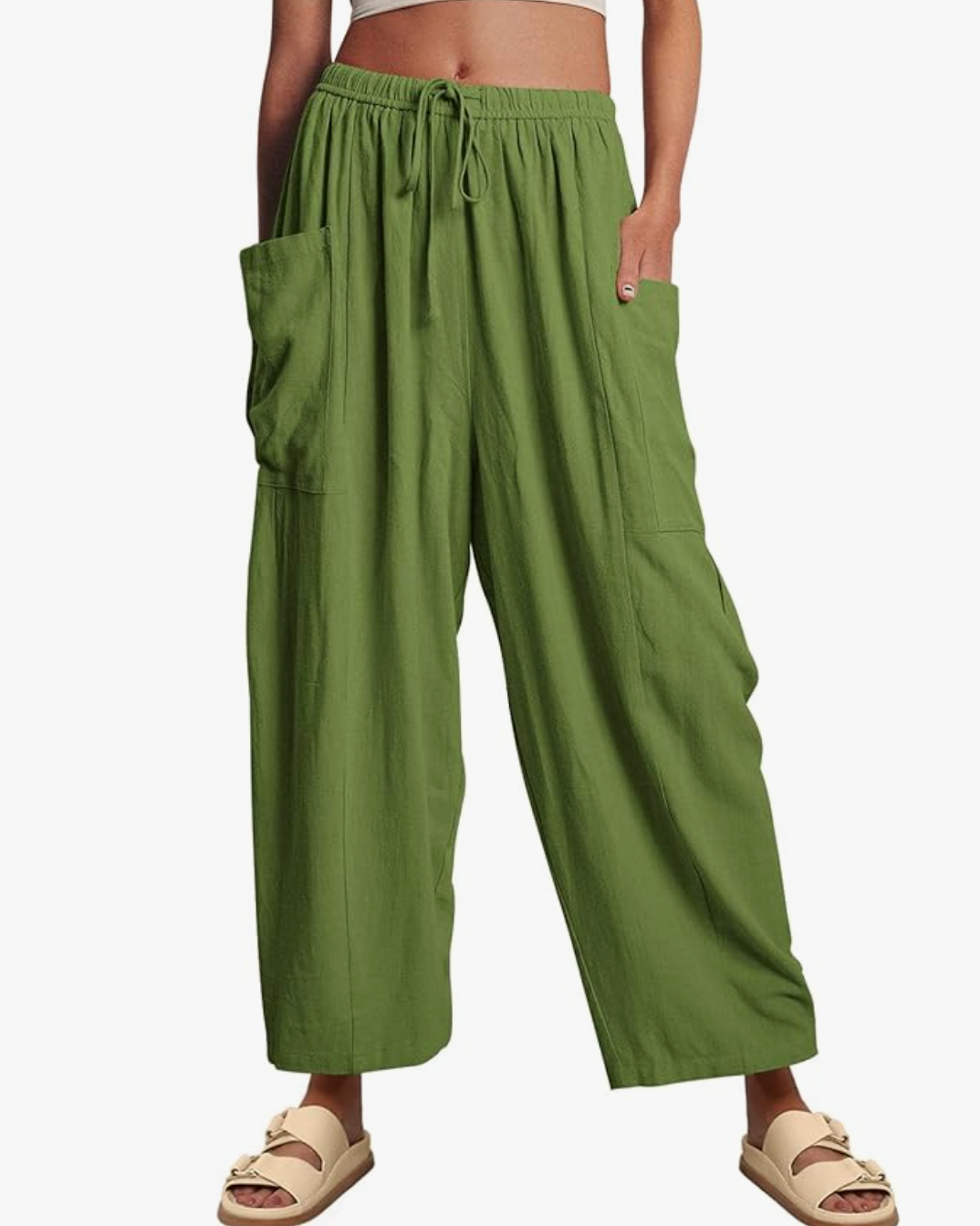 GABRIELLA | Pantalón de verano con perneras anchas
