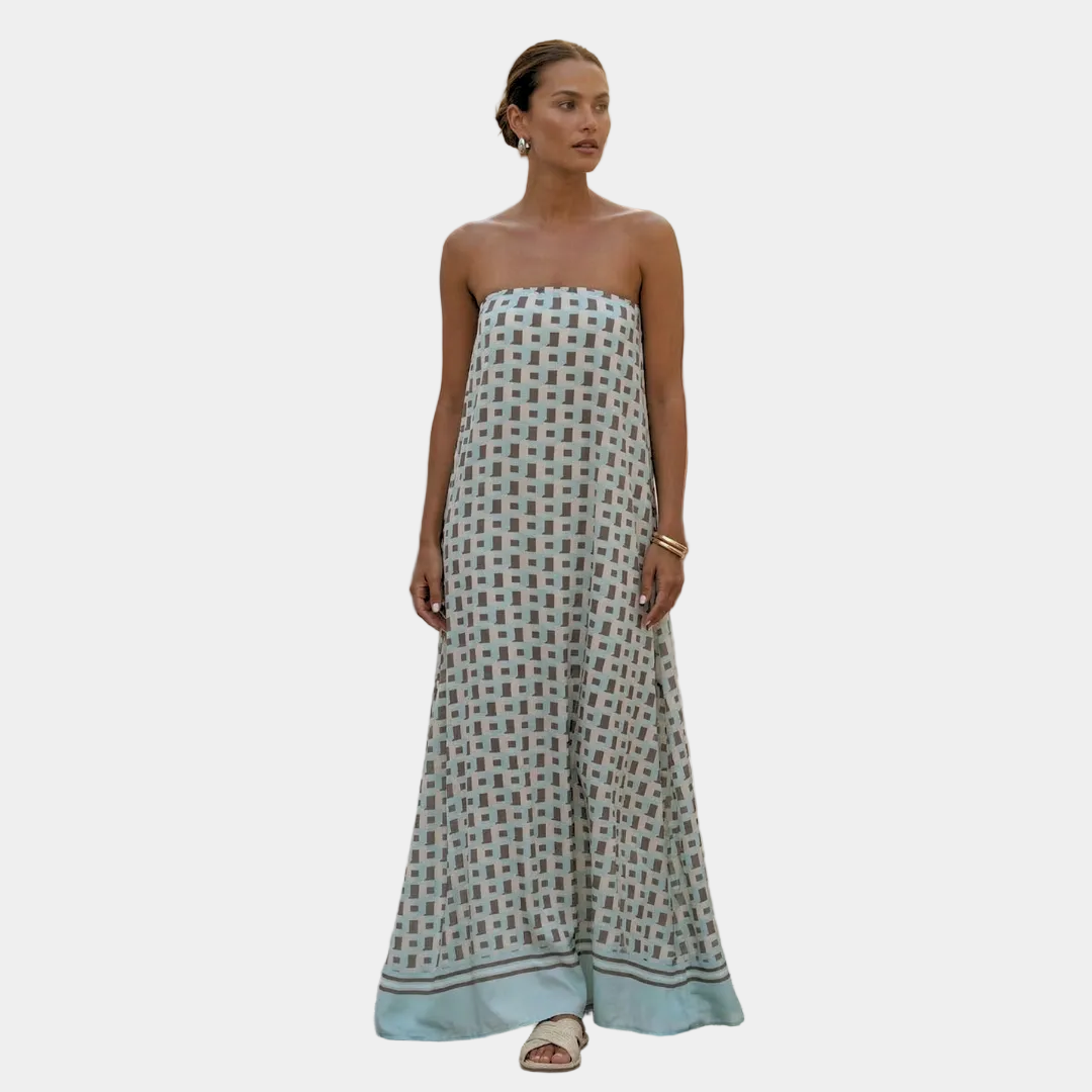Iris - Vestido con diseños geométricos