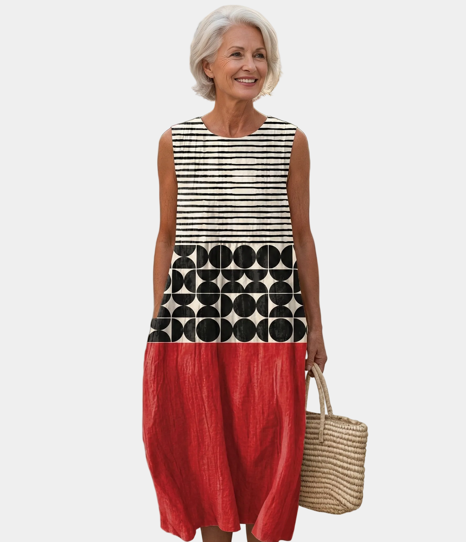 Vida | Vestido Midi Colorido