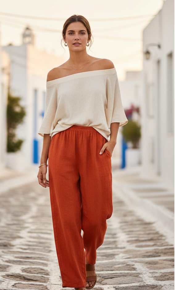 Ioanna - Pantalones holgados