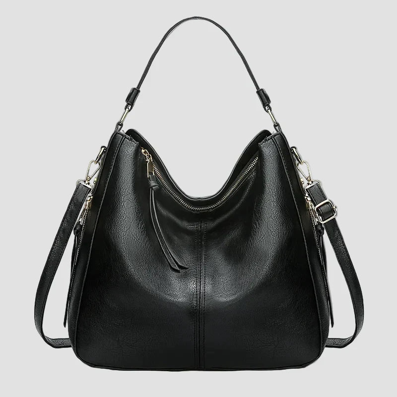 Sof - Bolso Hobo de Cuero de Lujo Anti-Robo