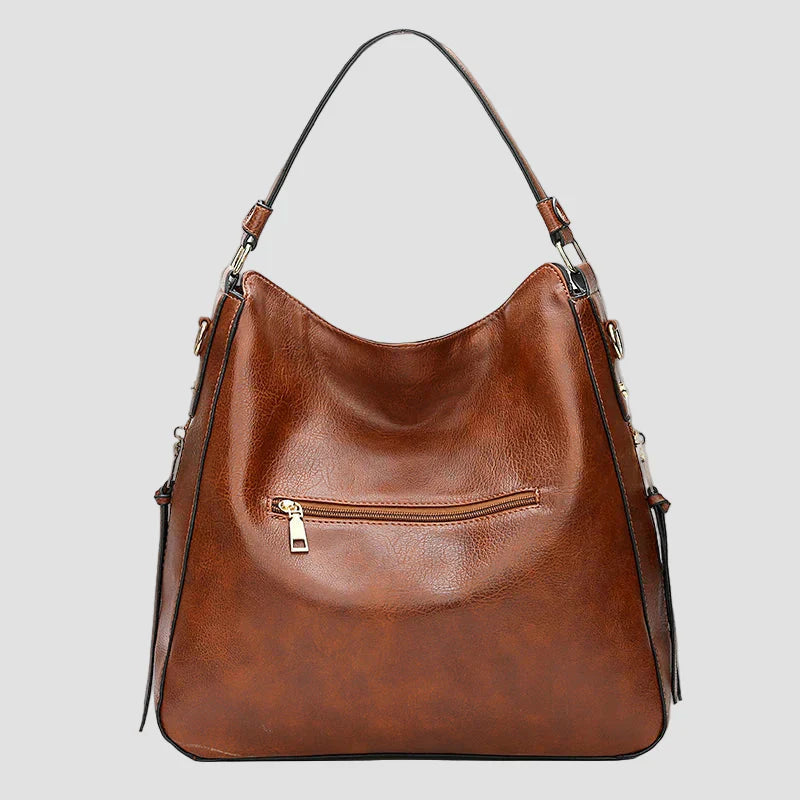 Sof - Bolso Hobo de Cuero de Lujo Anti-Robo