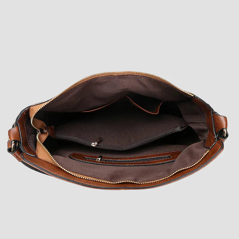 Sof - Bolso Hobo de Cuero de Lujo Anti-Robo