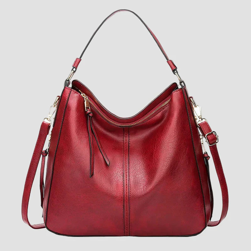 Sof - Bolso Hobo de Cuero de Lujo Anti-Robo