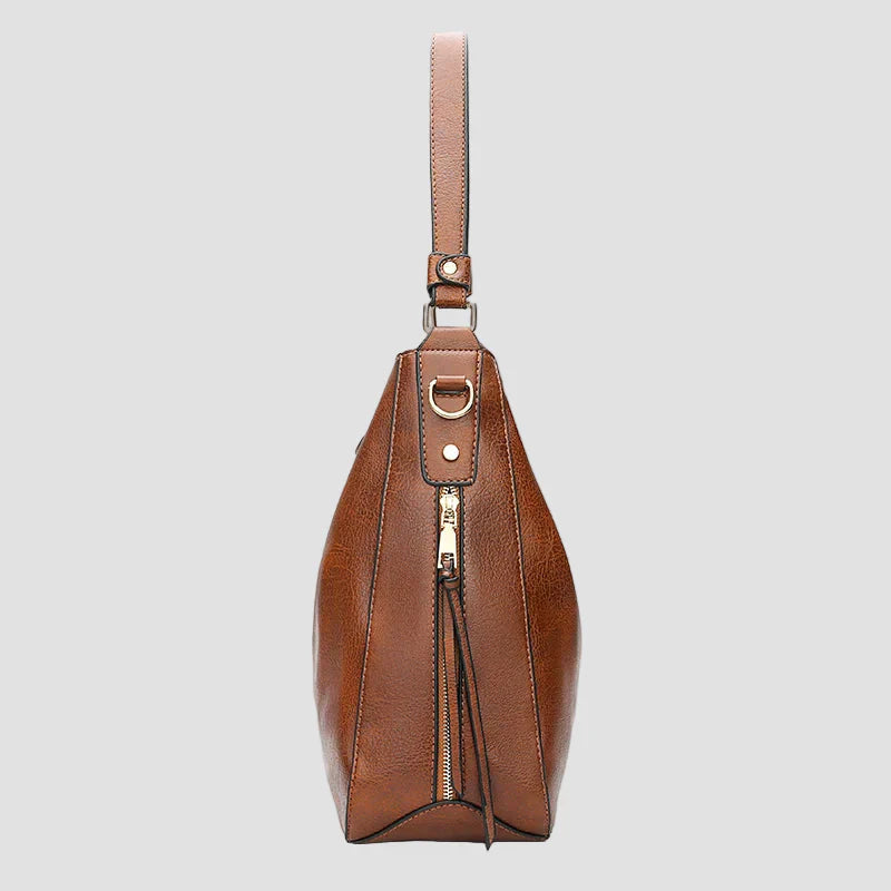 Sof - Bolso Hobo de Cuero de Lujo Anti-Robo