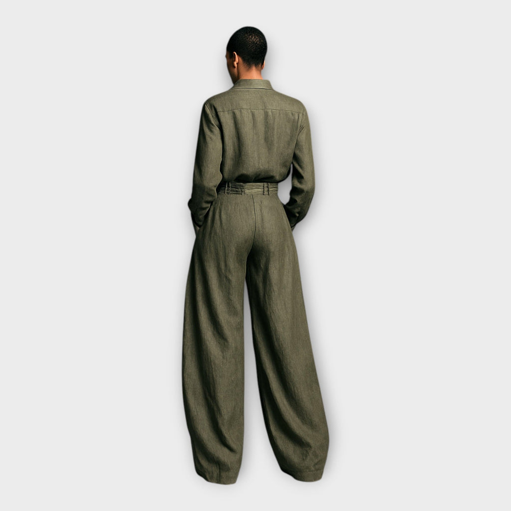 Camisa y pantalón con elegancia sin esfuerzo