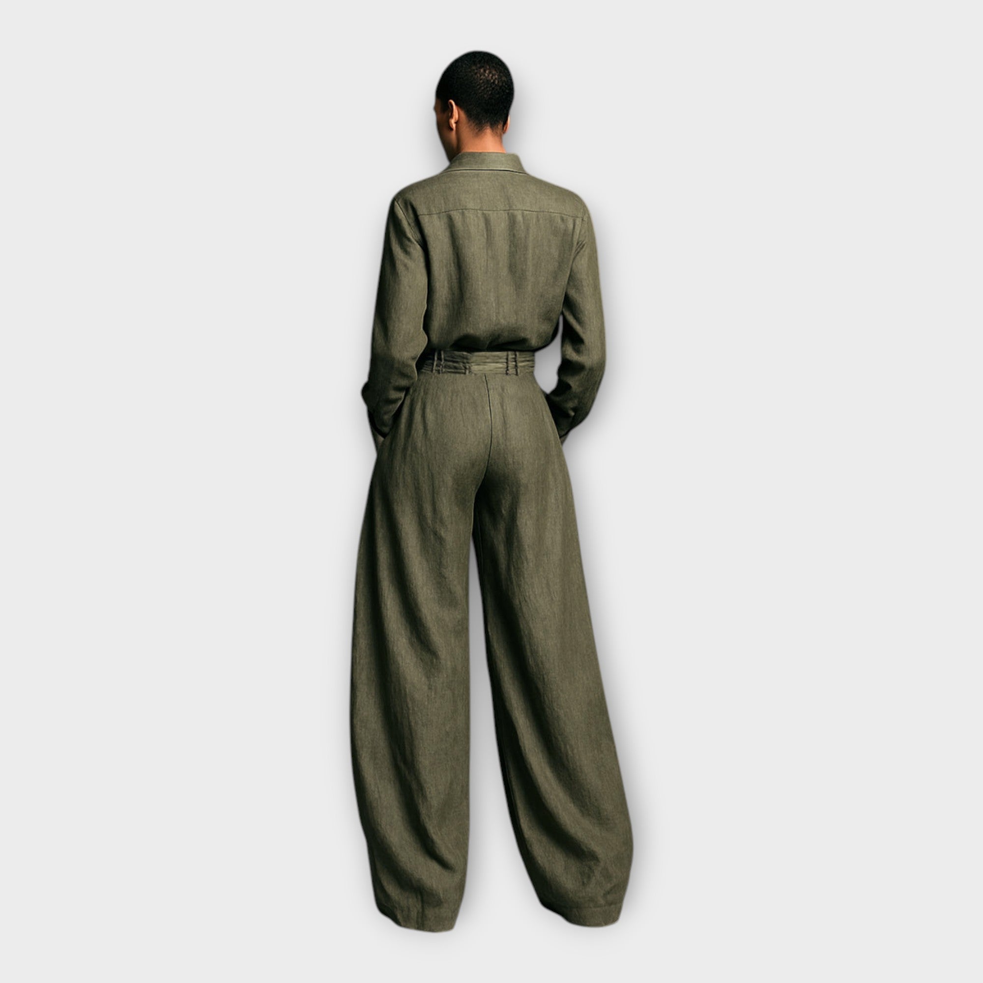 Camisa y pantalón con elegancia sin esfuerzo