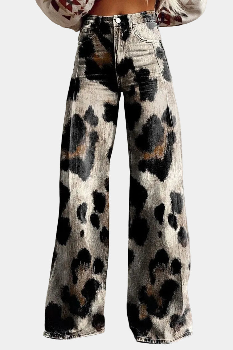 Chita | Pantalones Boho Vintage con Estampado Chic