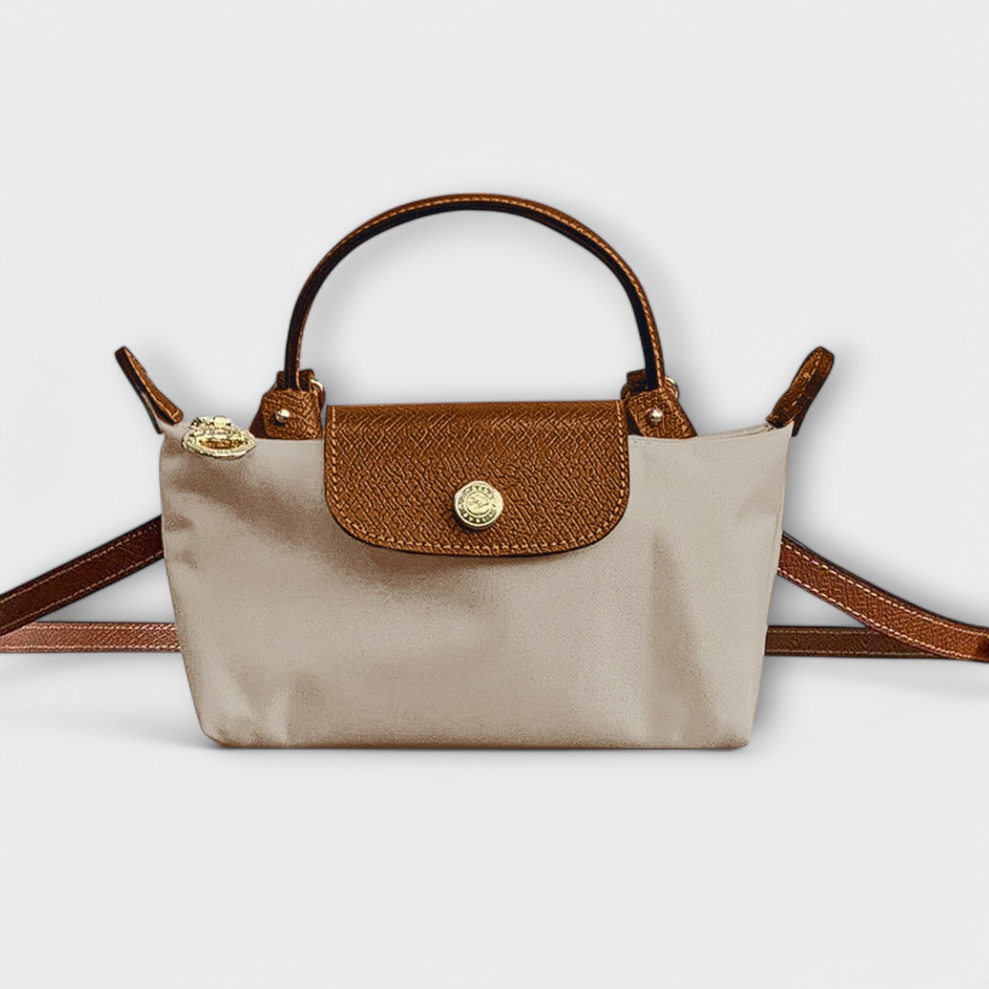 Bolso de Hombro Bicolor