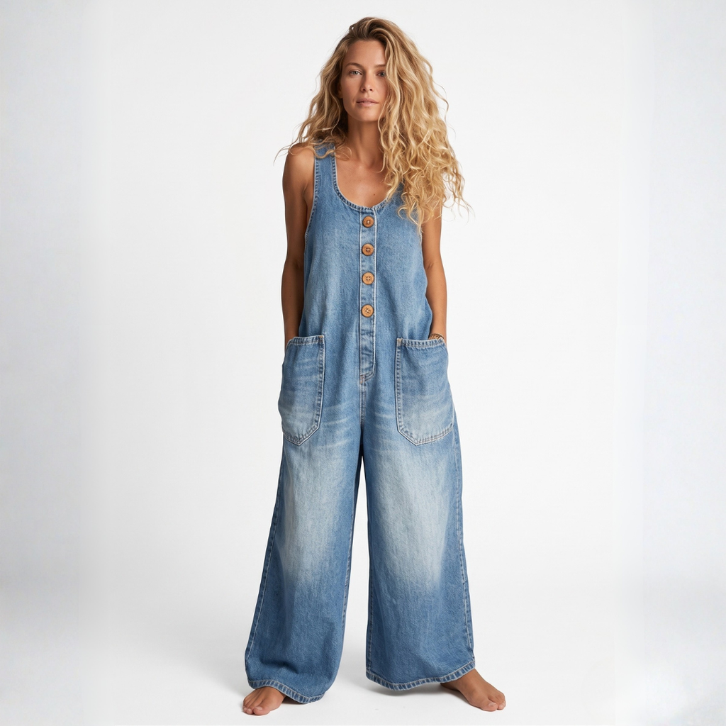 Harmonia - Pantalones de mezclilla vintage