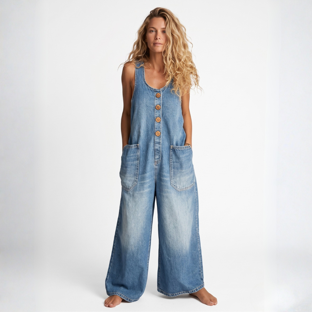 Harmonia - Pantalones de mezclilla vintage