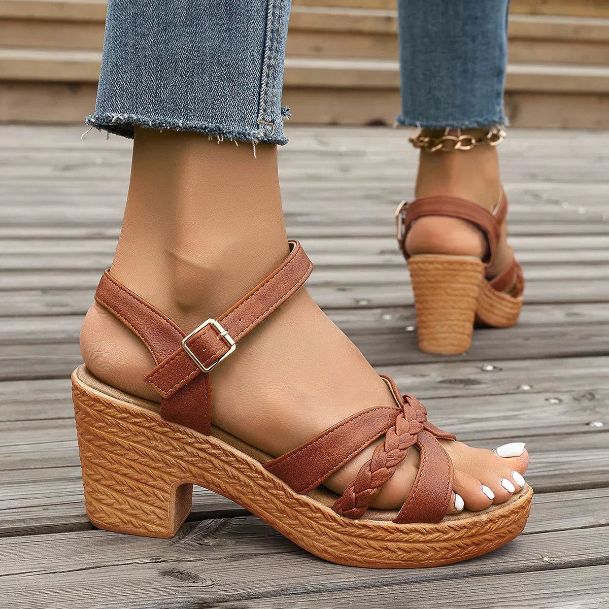 Cadie - Sandalias con tirantes