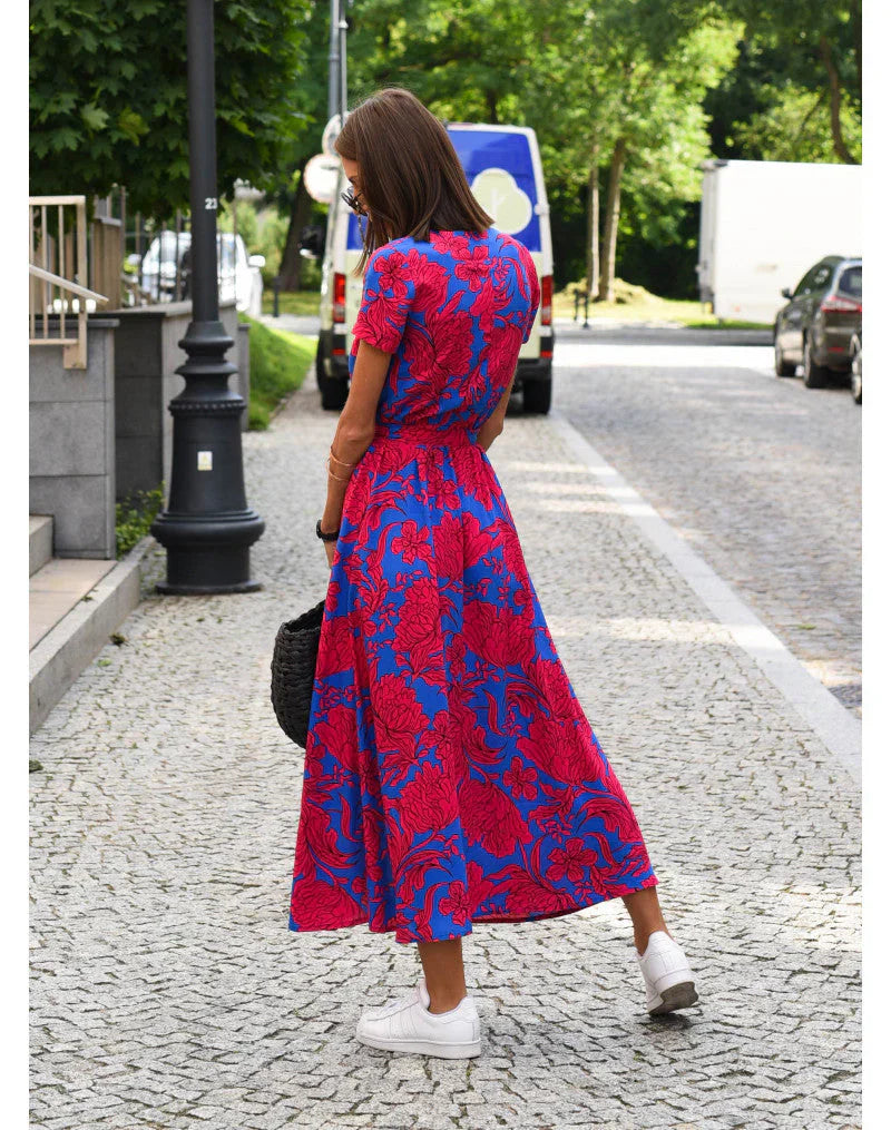 YARA | Vestido elegante con línea cruzada y ajuste favorecedor