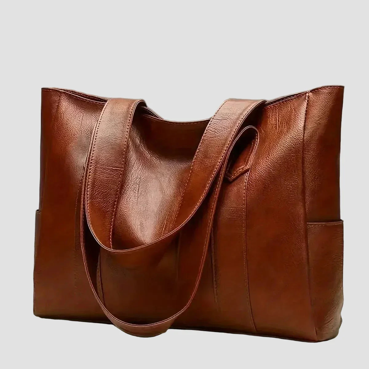 Cromo - Bolso de Piel Vintage