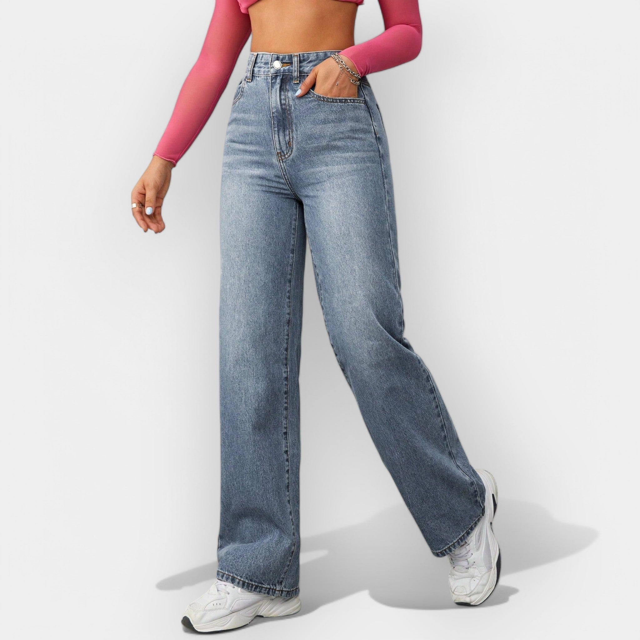 Jeans de Corte Recto