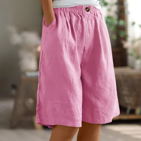 Filipa - Pantalones cortos de algodón cómodos