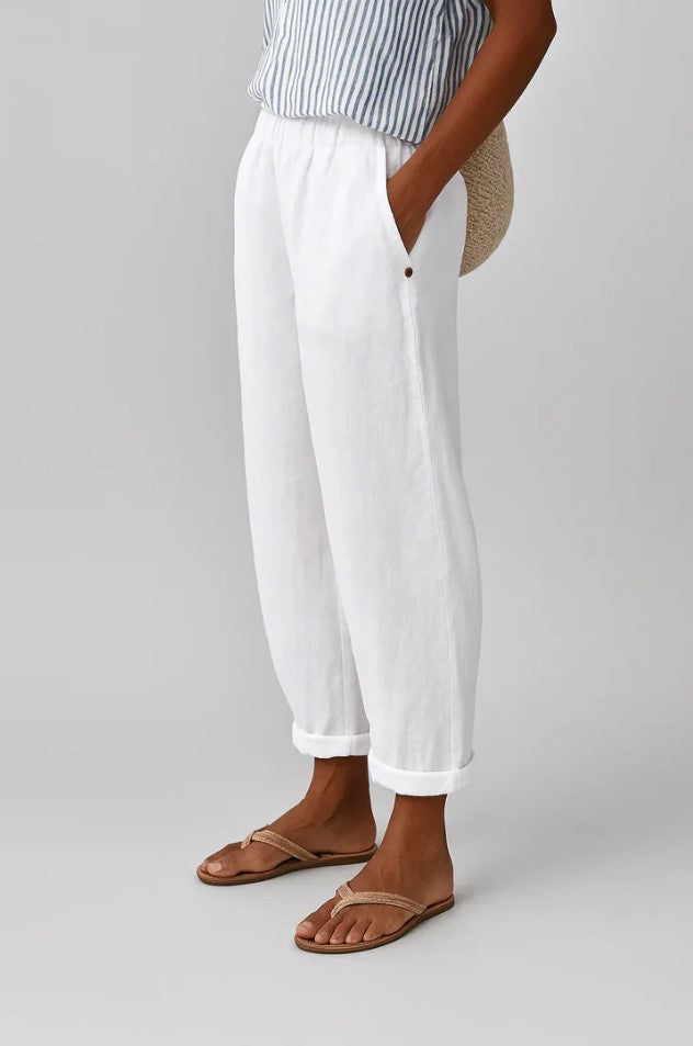 Agatha - Pantalones de lino atemporales