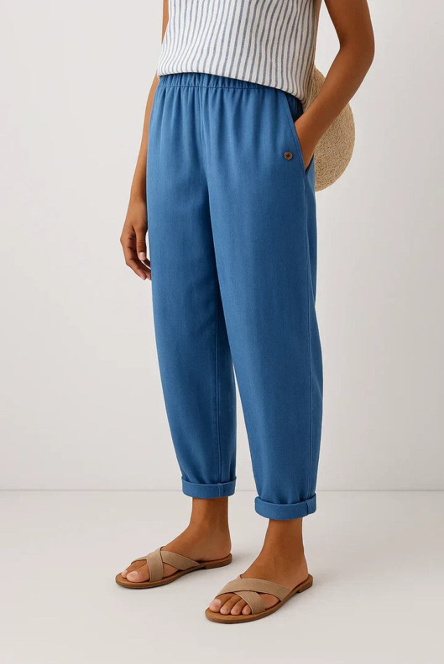 Agatha - Pantalones de lino atemporales