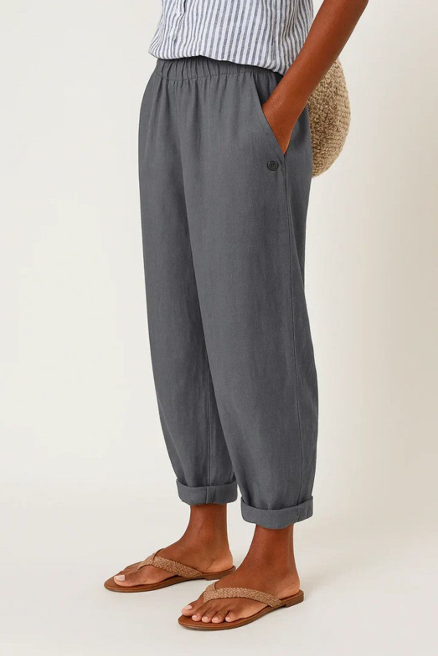 Agatha - Pantalones de lino atemporales
