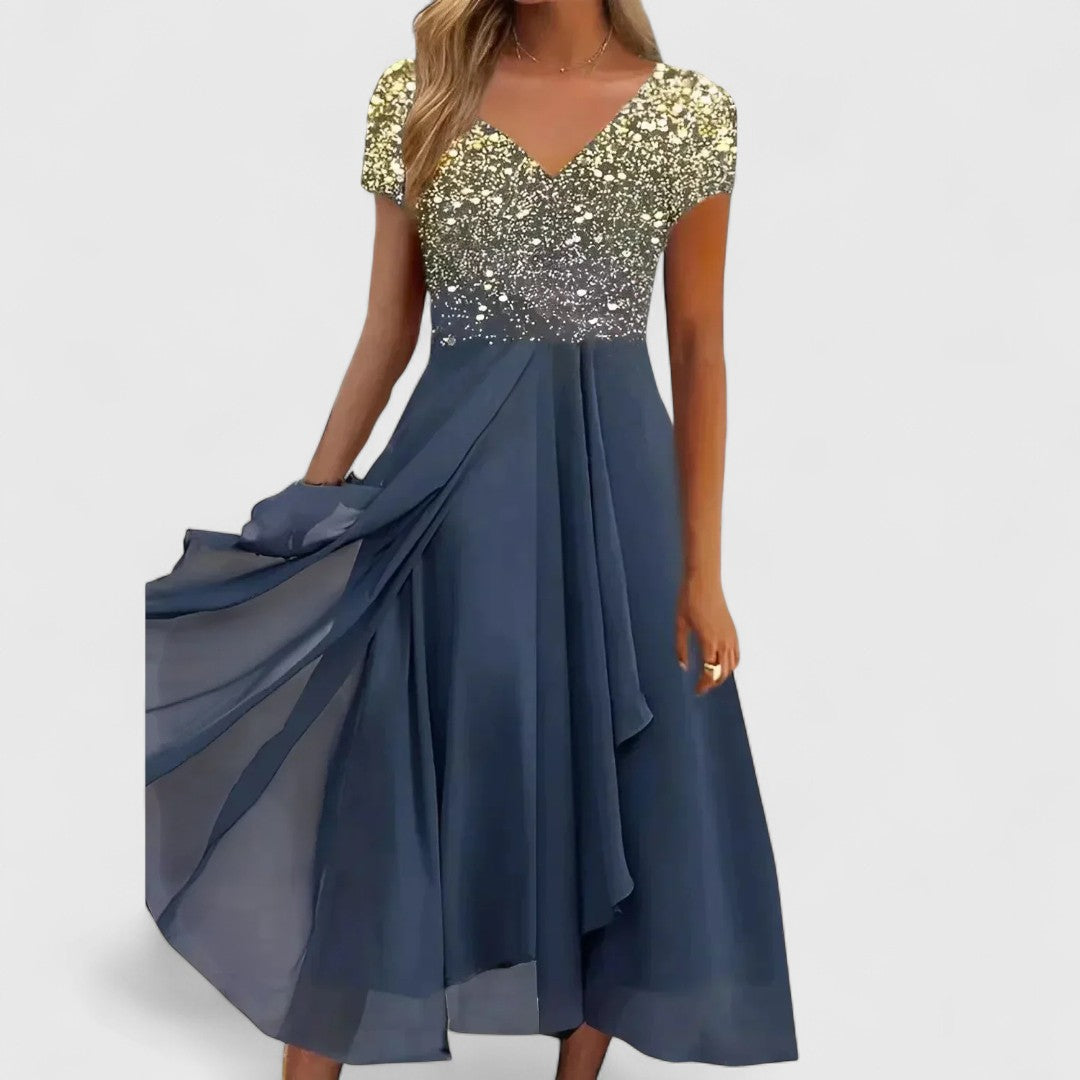 Georgia - Vestido elegante con línea refinada y ajuste cómodo