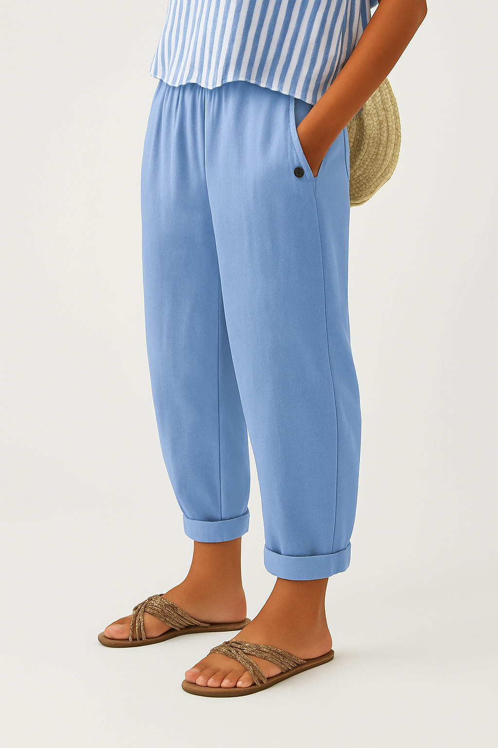 Agatha - Pantalones de lino atemporales