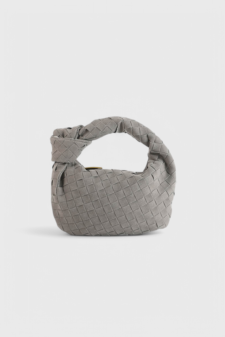 Bolso Mini Remi Woven con Detalle de Nudo
