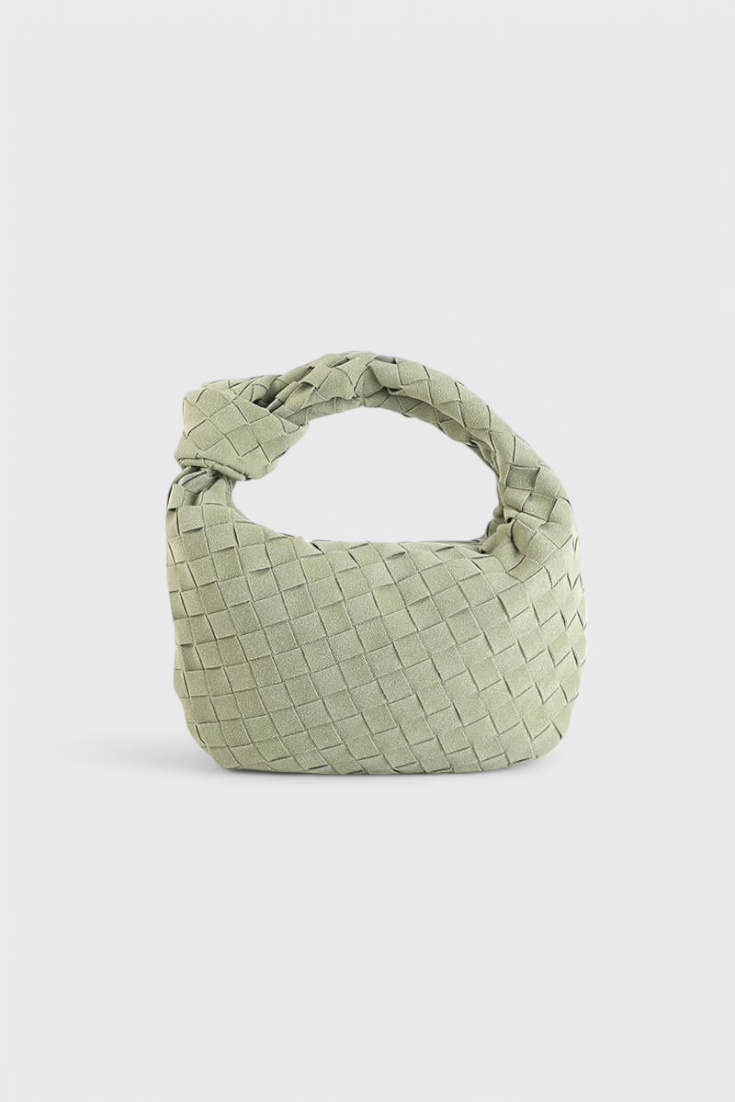 Bolso Mini Remi Woven con Detalle de Nudo