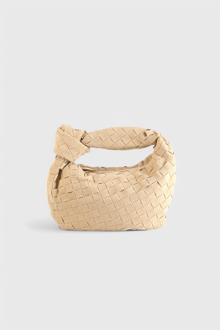 Bolso Mini Remi Woven con Detalle de Nudo