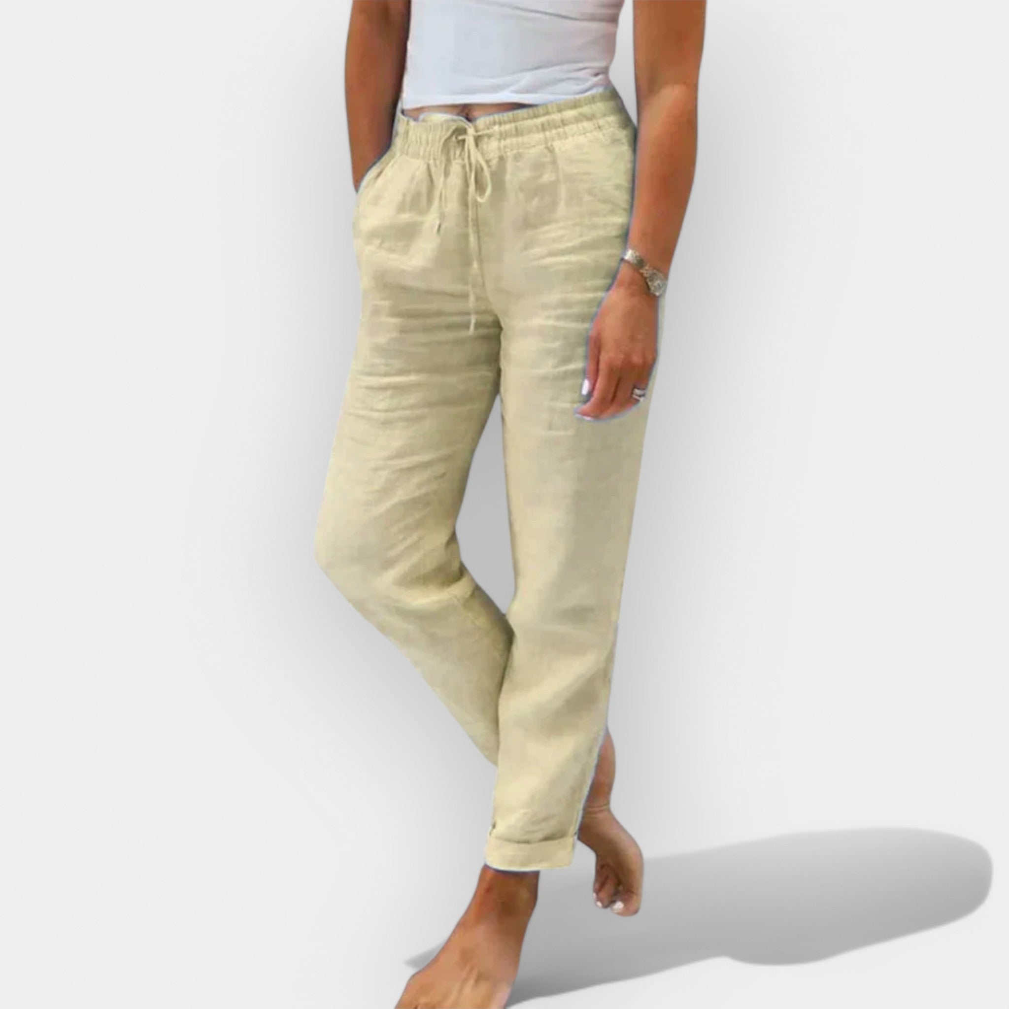 Pantalón de Lino Renovado para el Verano