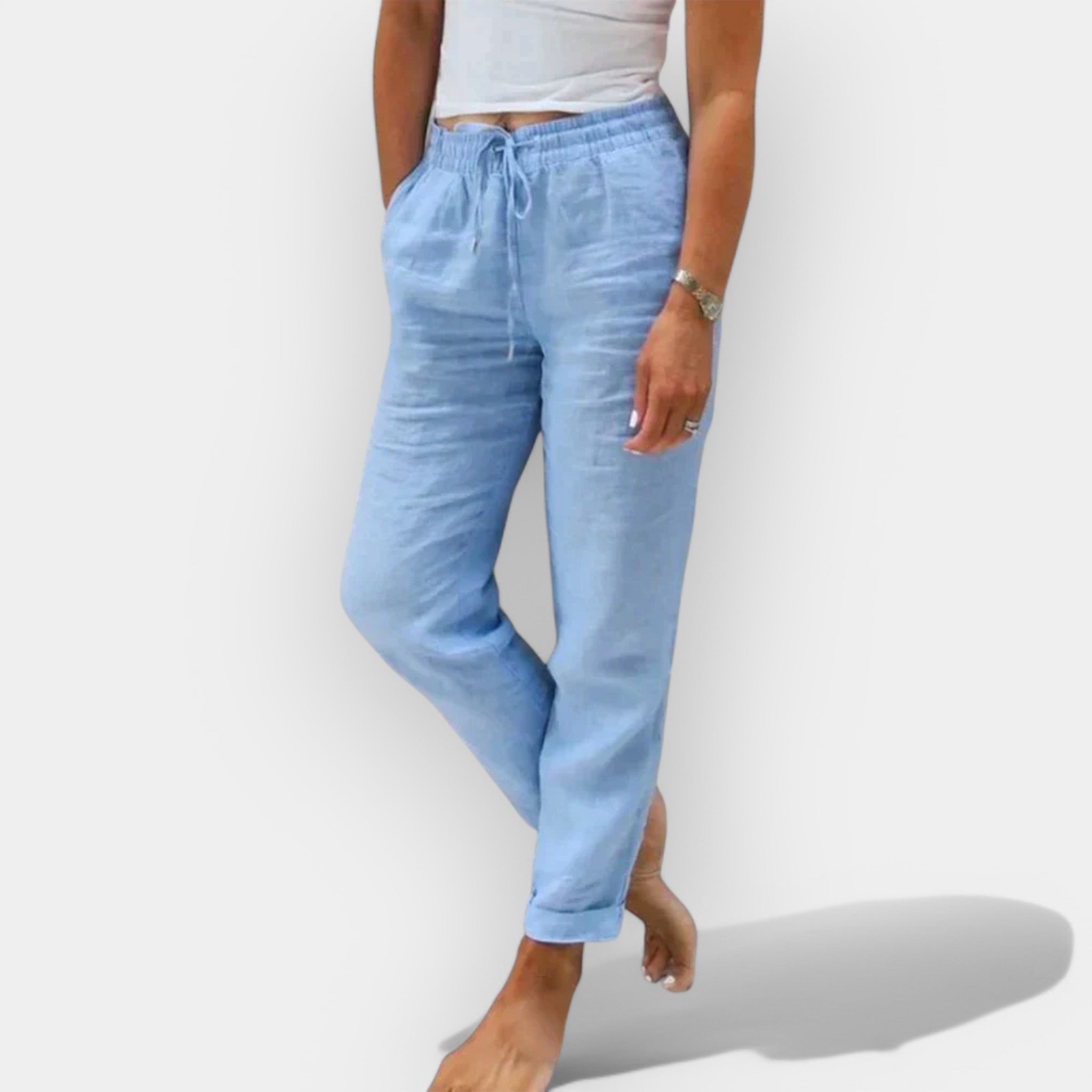 Pantalón de Lino Renovado para el Verano