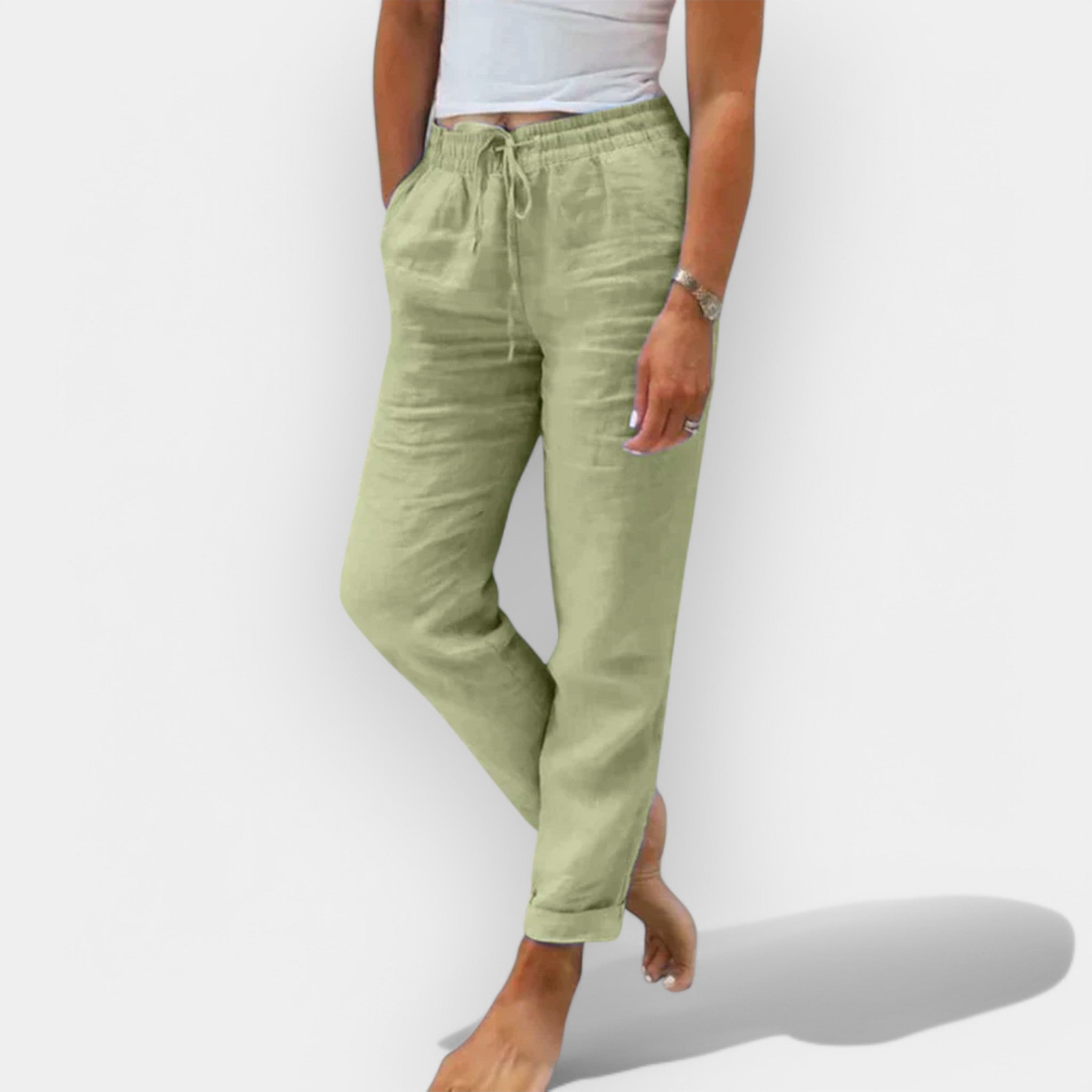 Pantalón de Lino Renovado para el Verano