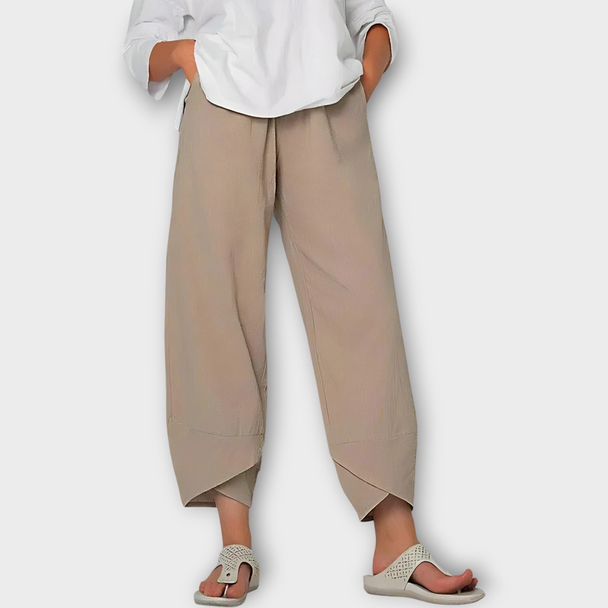Pantalón Elegante de Lino