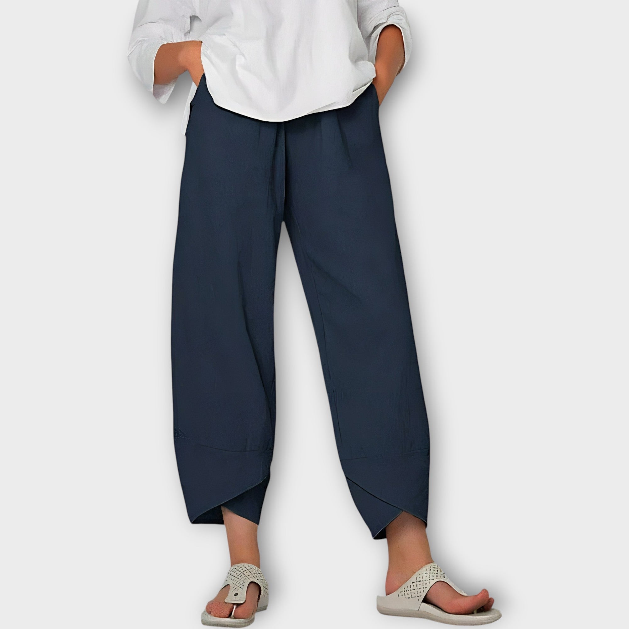 Pantalón Elegante de Lino