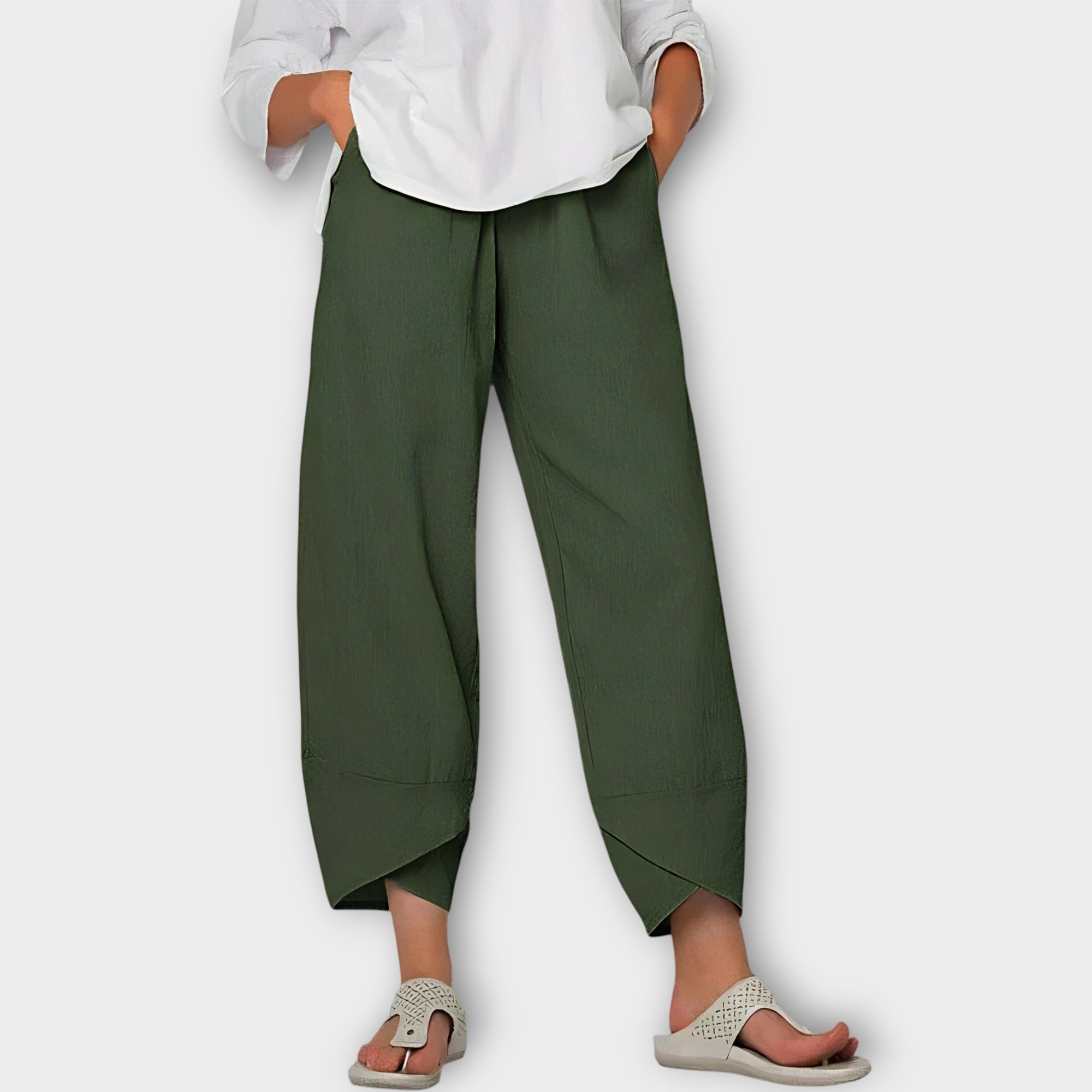 Pantalón Elegante de Lino