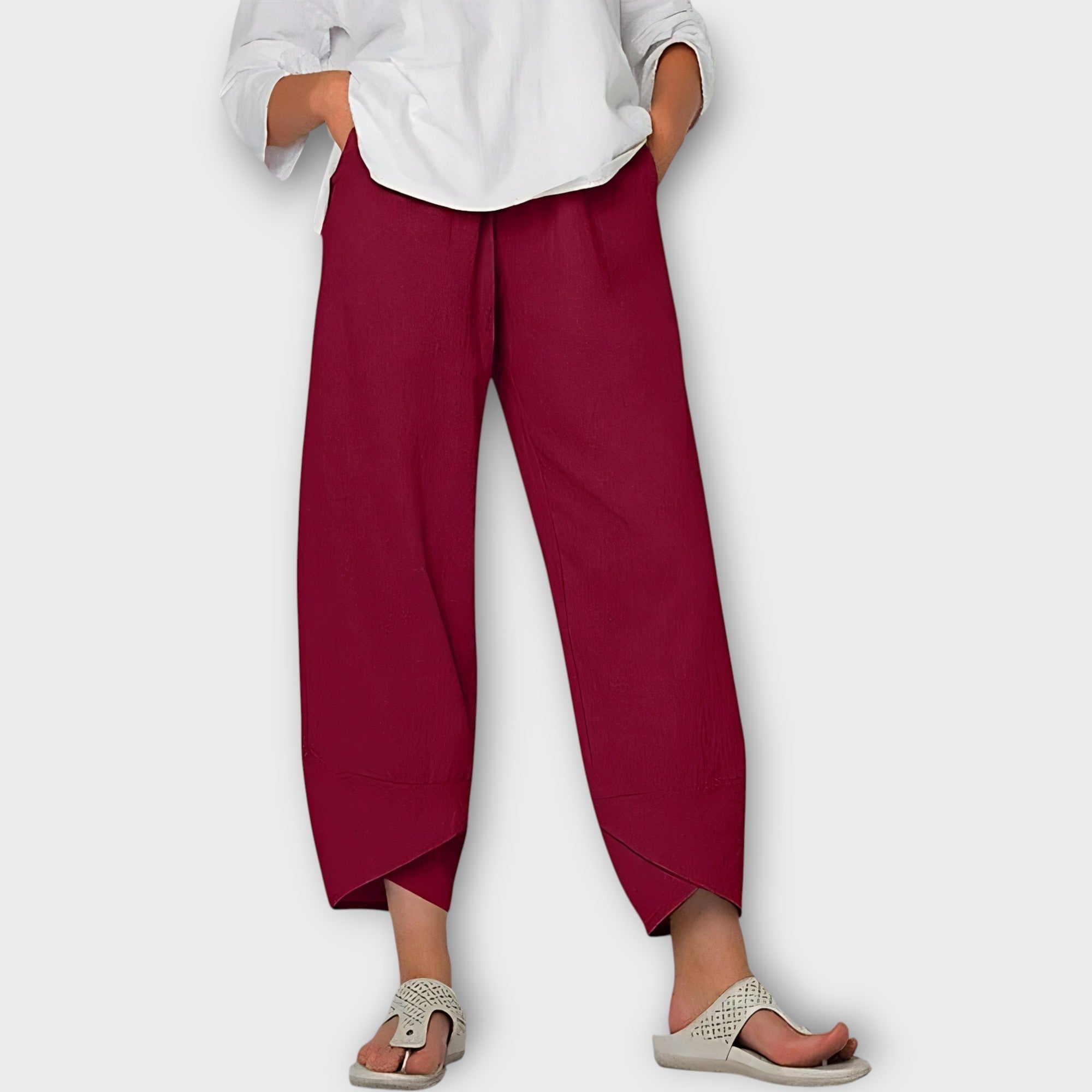 Pantalón Elegante de Lino