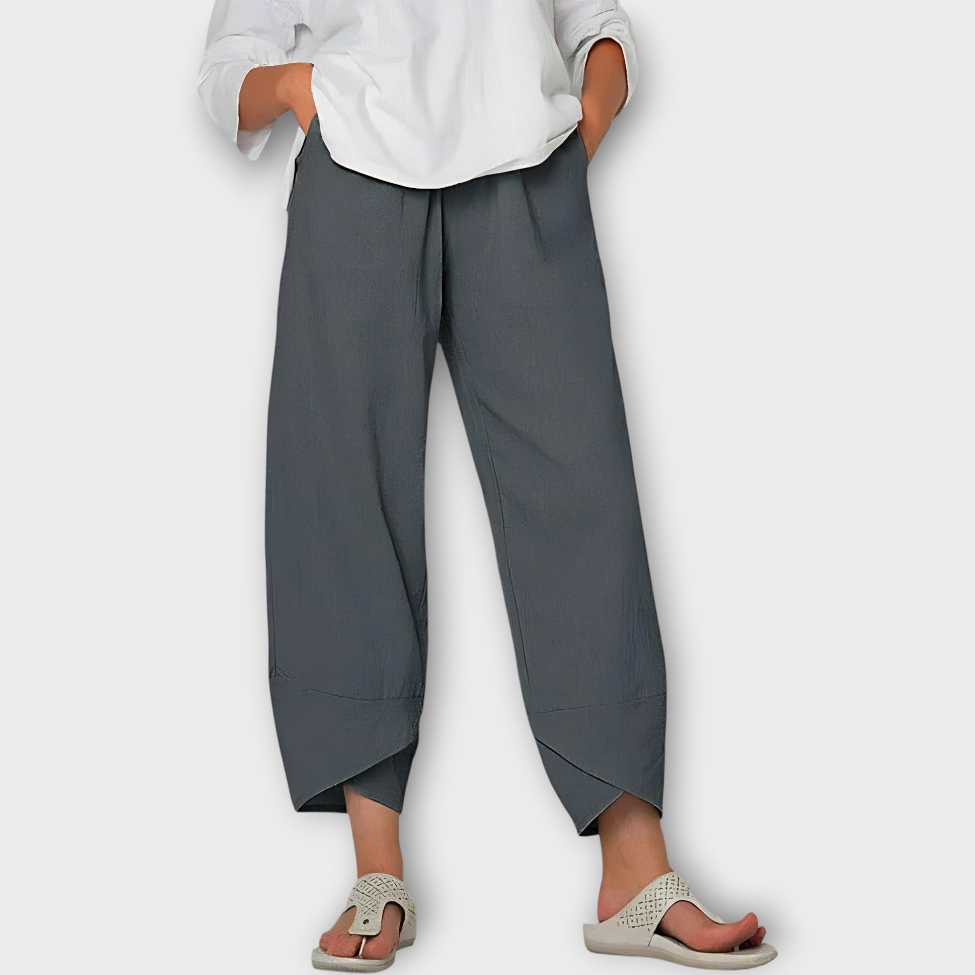 Pantalón Elegante de Lino