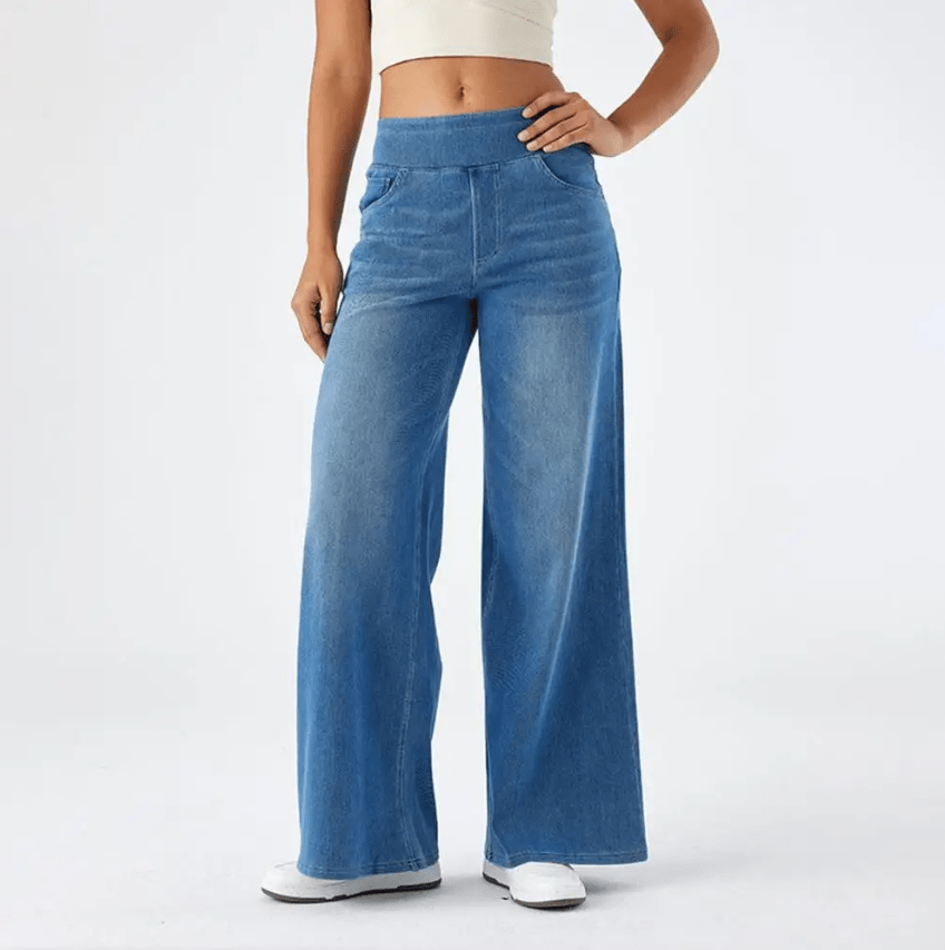 Pantalón Cómodo con Cintura Elástica