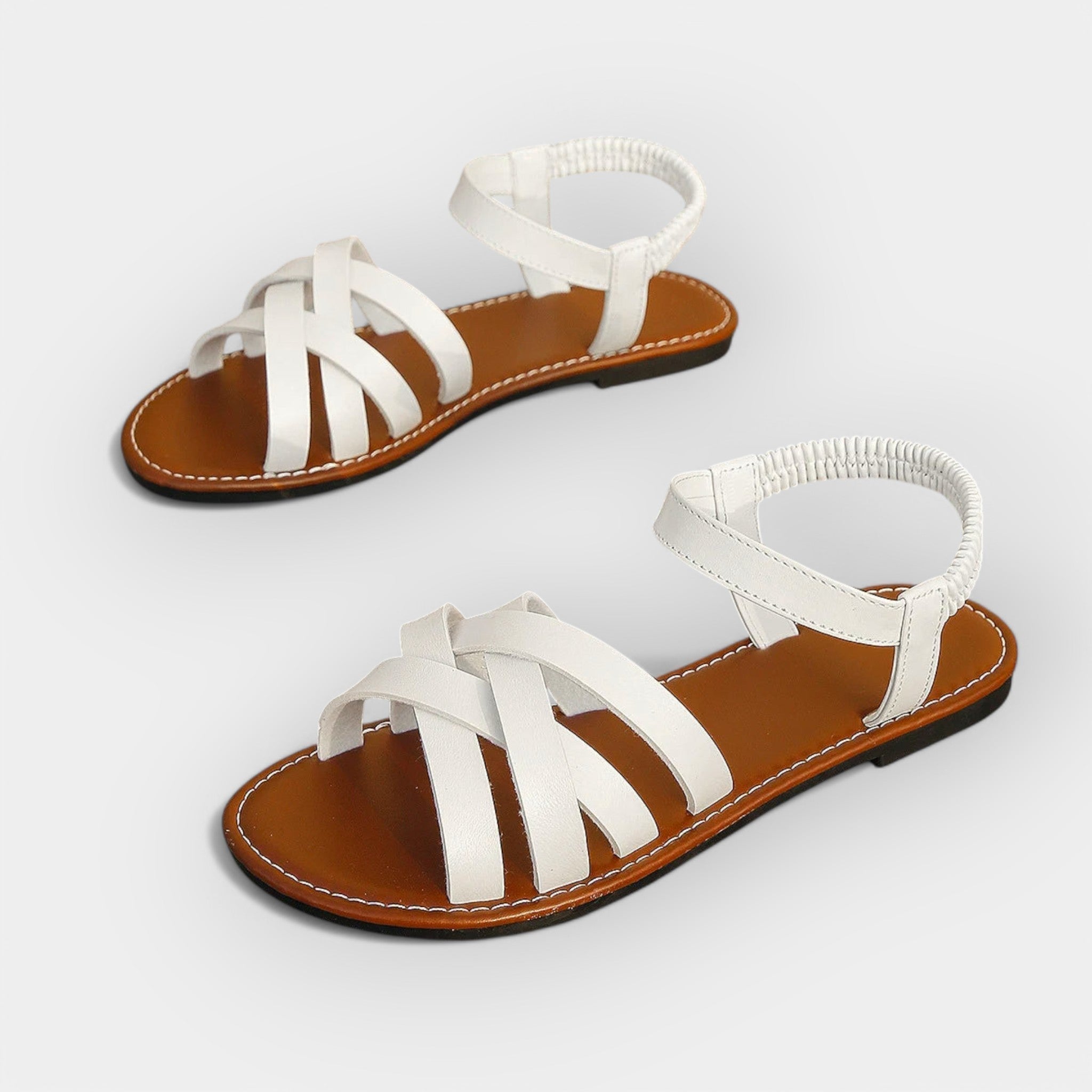Sandalias Hechas a Mano con Tiras