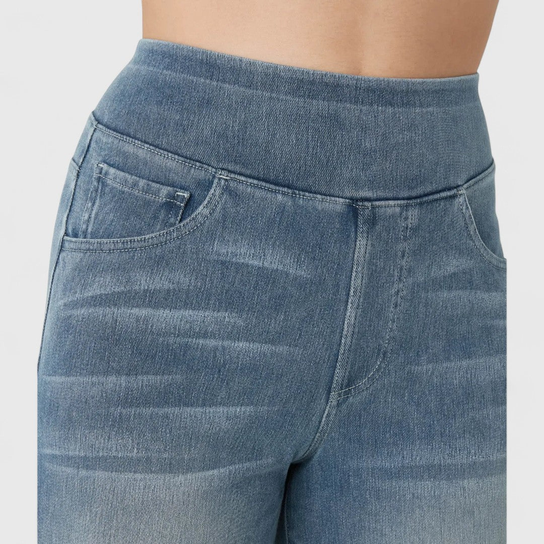 Esperanza - pantalón cómodo y elástico con cintura alta