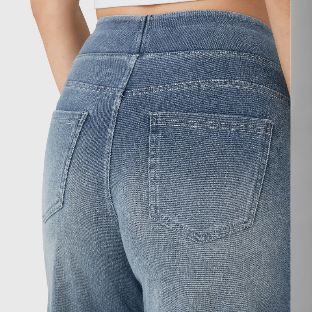 Esperanza - pantalón cómodo y elástico con cintura alta