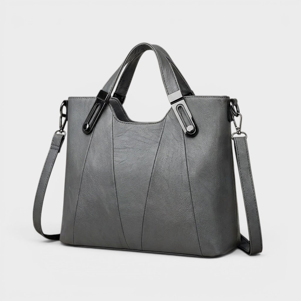 Milena - Elegante Bolso de Mano de Cuero
