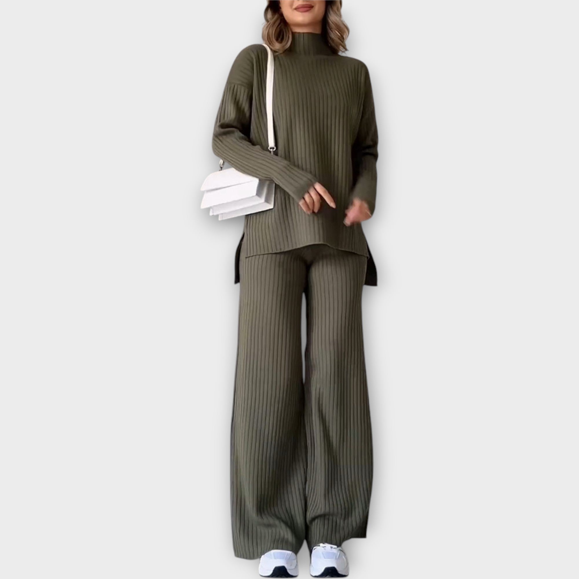Conjunto Tejido con Corte Cómodo